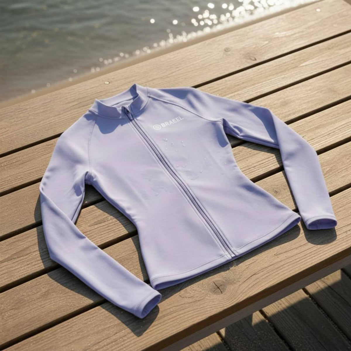 Long Sleeve Rash Guard Swimsuit Moisture Wicking Snorkel Suit Protection Swimsuit Breathable UPF 50 Rash Guard Suit for Women