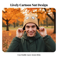 Cute Design Potato Beanie Warm Nut Hat Comfortable for All Genders, Teenagers, Cold Weather, Daily Wear, Outdoor