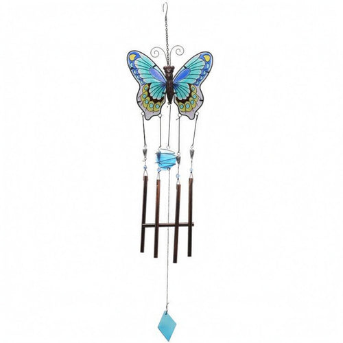 Butterfly Wind Chime Easy to Hang Home Decor Decorative for Courtyard, Indoor