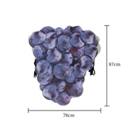 Vine-Fruit-Cluster Costume Glossy Vine-Fruit Outfit Oversized for Adults
