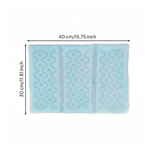 Phase Change Material Cooling Seat Cushion Foldable Cooling Seat Pad