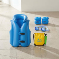 Child Flotation Vest Thickened Training Swim Vest High Collar for Children