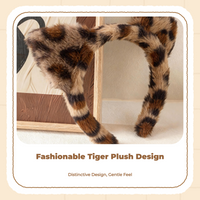 Tiger Ears Headband Cute Plush Hair Accessory Party Girls