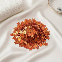 50 G Five Petal Flower Sequin Glittery Flower Sequin Iridescent