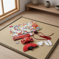 1/6 Scale Kimono Set Long and Short Styles Miniature Wafuku Outfit for Hobbyists