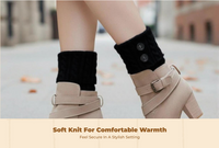 Ankle Socks, Warm Tube, Unisex, Breathable, Black, cream