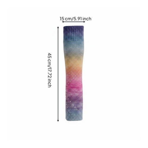 Figure Skating Leg Warmers Warm Training Wear Thick Ice Sports Apparel for Competition