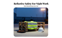 Reflective Safety Vest Breathable High Visibility Vest 360 Degree Protection Lightweight for Thoroughfare Workers, Nighttime