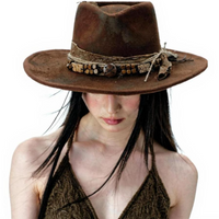 jean Fedora Hat, Wide Brim, Womens Fall urban chic, Travel