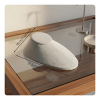 Necklace Display Bust Minimalist Design for Craft Fair, Boutique Owners