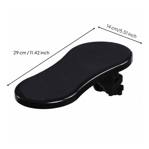 Rotating Desk Armrest 180 Rotation Computer Arm Rest Support Easy Installation Desk Elbow Rest Pad for Computer Setup