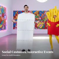 Food Shaped Costume Hilarious Design Food Costume Eye-Catching for Adults, Women