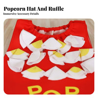 Buttered Corn Costume Playful Design Buttered Corn Box Outfit Funny Food Costume Lightweight Dress-up Clothes for Children