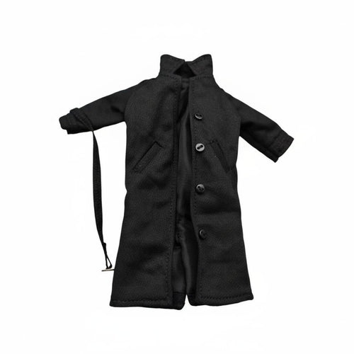1/12 Scale Overcoat Coat Poseable with Internal Wire 6 Inch Figure Overcoat