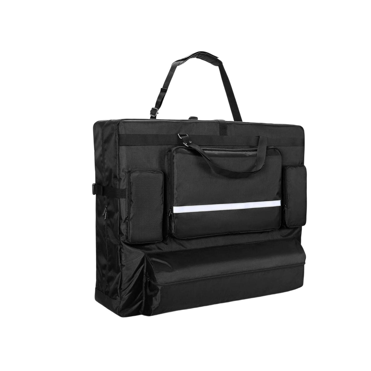 Massage Table Carrying Bag Black Folding Massage Table Bag Shoulder Strap Storage
