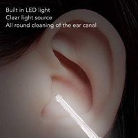 Lighted Vacuum LED Light Luminous Ear Scoop Low Noise for Children