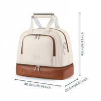 Double Layer Travel Bag Lightweight Waterproof Travel Tote Dry Wet Separation