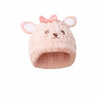 Kids Hair Drying Cap, Super Absorbent Quick Dry Towel, Cartoon Animal Design, Soft Microfiber, Parent-Child, Adult Use