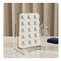 Microfiber Jewelry Display Elegant Look Stud Earring Organizer Minimalist Design