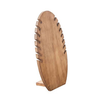 Shaped Jewelry Stand Unfinished Wood Necklace Holder Angled Base
