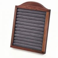 Walnut Band Stand Stable Base Decor Item Hand Polished