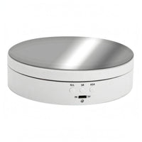 Electric Display Turntable Metal Top Showcase Item Smooth Surface