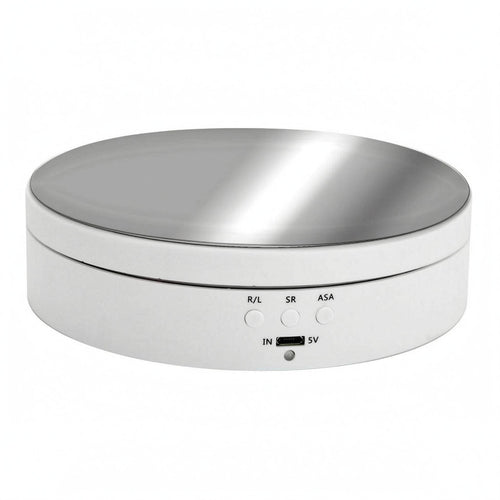 Electric Display Turntable Metal Top Showcase Item Smooth Surface
