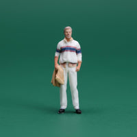 1/64 Scale Man Figure High Precision Painted Male Miniature Resin Material