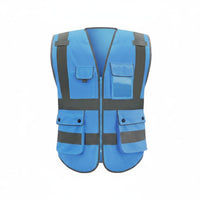 Reflective Safety Vest Long-Lasting High Visibility Clothing Lightweight