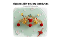 Traditional Chinese Attire Hair Accessory Elegant Design Chinese Design Hair Crown Chinese Design Tassel Headwear Intricate
