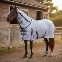 Summer Horse Fly Sheet Protection Pet Gear Sweat Control for Pasture