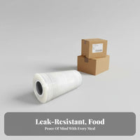 PE Stretch Film Roll Leak-Resistant Self-Adhering Wrapping Film Stretch Wrap Roll High Clearness Clear Cling Wrap Tear-Resistant