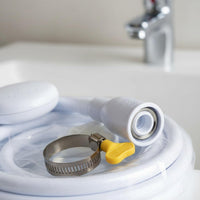 Quick Connect Shower Hose Drill Installation Faucet Attachment Hose Soft Water Stream Washroom Accessory for Pet Owners, Parents