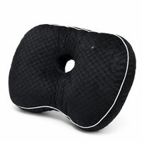 Side Sleeper Pillow with Ear Hole Ear Hole Pillow Checkerboard Textured