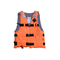 Buoyancy Life Vest Adjustable Flotation Device Sleeveless for Rafting, Swimming