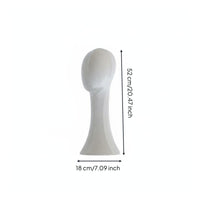 Shoulder Design Pinnable Mannequin Head Stable Base Hat Display Stand Long-Lasting for Cosplayers, Retailers, Retail Shop, Boutique
