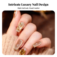 Removable Trapezoid Press On Nails