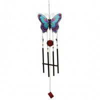 Butterfly Wind Chime Easy to Hang Home Decor Decorative for Courtyard, Indoor