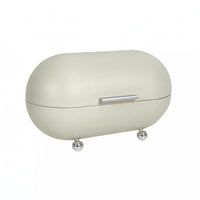 Oval Storage Box Dust Protection Metal Storage Box Easy to Clean