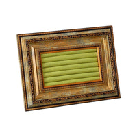 Earring Display Frame Ornate Stud Display Frame Brown and Gold