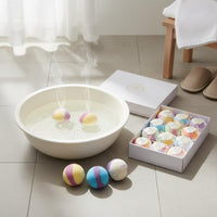 Bath Skin Moisturizing Bubble Bath Ball Gift Set for Home Spa, Women, Kids