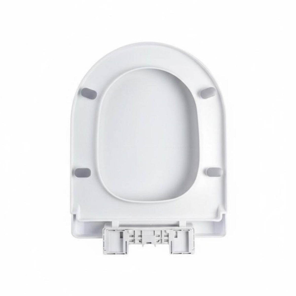 Toilet Seat with Cover Non-Slip gentle-close Seat and Lid Quick quick-release for Hotel