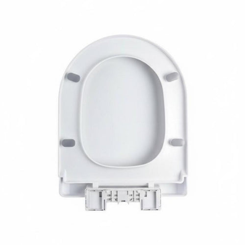 Toilet Seat with Cover Non-Slip gentle-close Seat and Lid Quick quick-release for Hotel