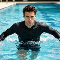 3mm Neoprene Wetsuit Top Thermal Insulation Long Sleeve Neoprene Top for Men