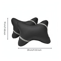 2 Pieces Crystal Car Seat Headrest Cushion for Women