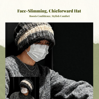 Slouchy Winter Cap Thick Knit Warm Breathable Unisex