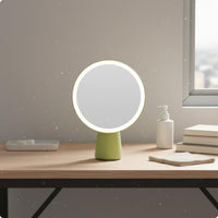 LED Makeup Mirror USB Rechargeable Touch Control Makeup Mirror Long Battery Life