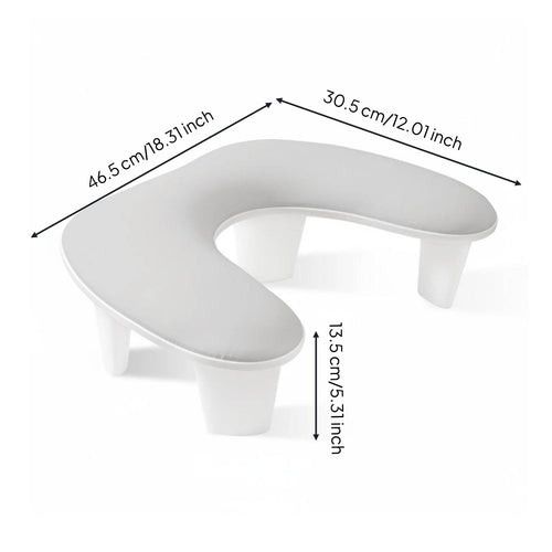 U-Shaped Nail Limb Restsimple to Clean Salon Tools Space Saving