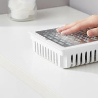 Desktop Nail Vacuum Lightweight Embedded Nail Dust Collector Built in Manicure Dust Collector Easy to Clean Heat Dissipation