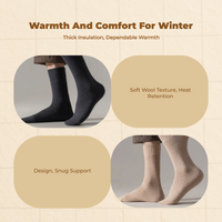 Moisture-wicking thermal socks